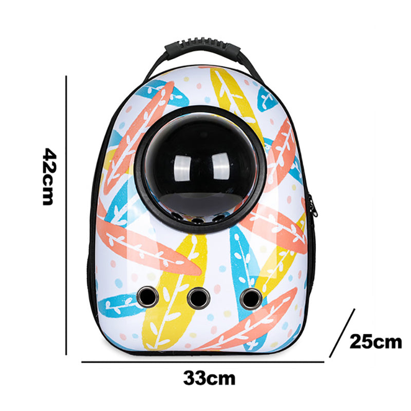 Mochila espacial con diseño porta mascota, mochila para gato, chihuahua