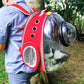 mochila espacial para gato, perro, conejo - versión expandible mochila porta mascota