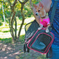 maletín expandible porta mascota, bolso para gato, perro APROBADO POR AEROLÍNEA