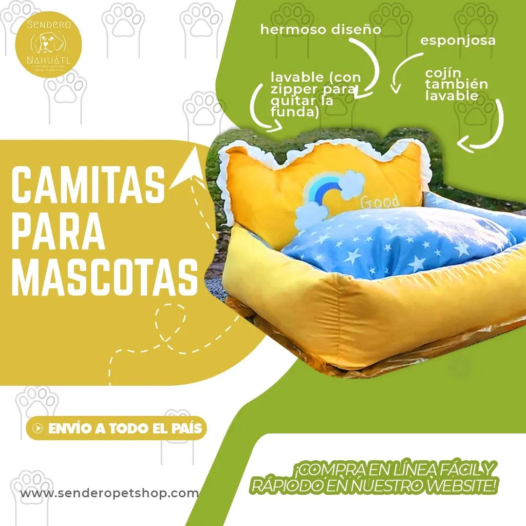 Cama Good Lucky para perro y gato