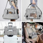 maletín travel porta mascota bolso para viaje gato, perro, conejo APROBADO POR AEROLÍNEA
